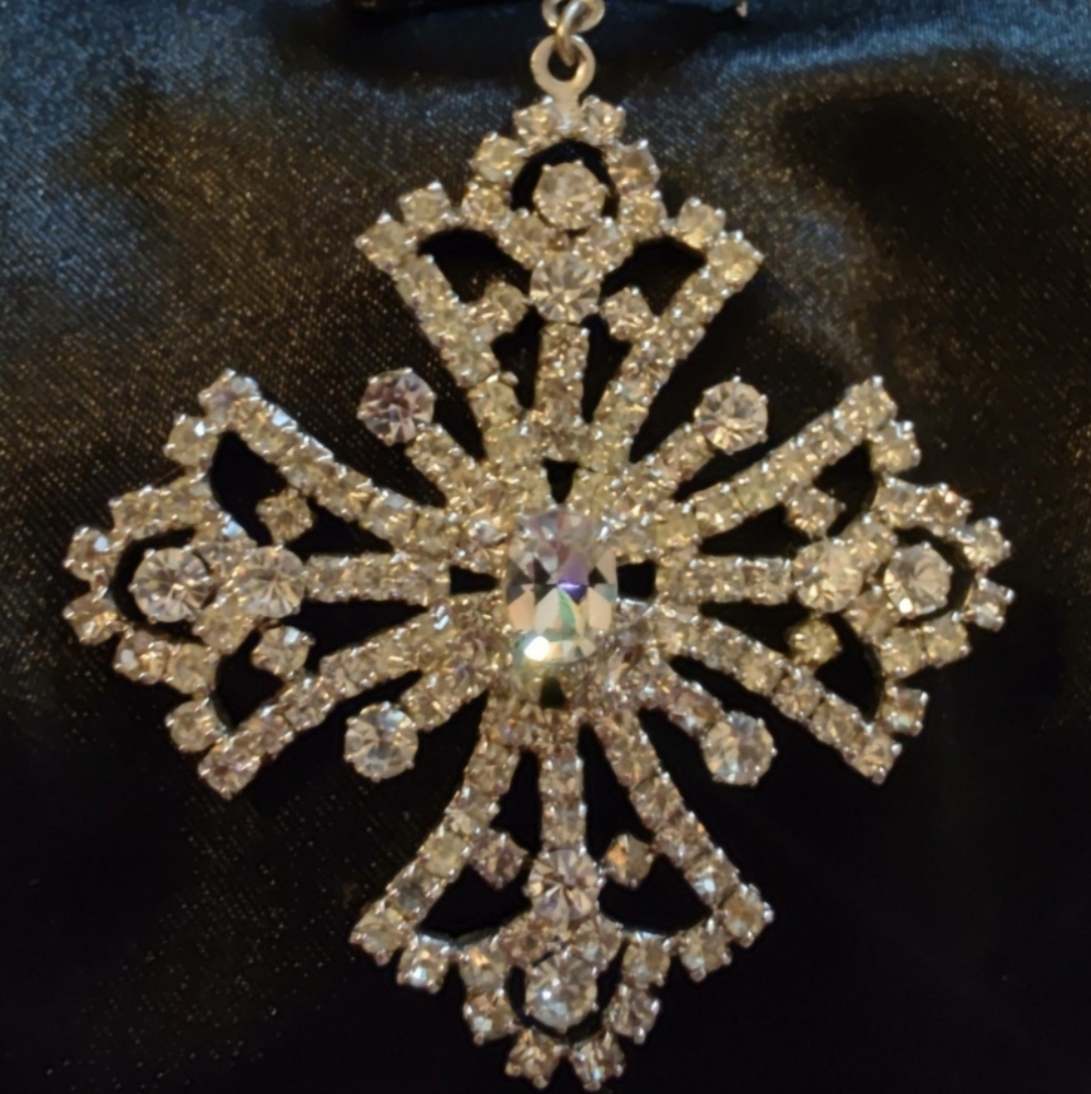 Vintage Rhinestone brooch - Picture 4 of 4